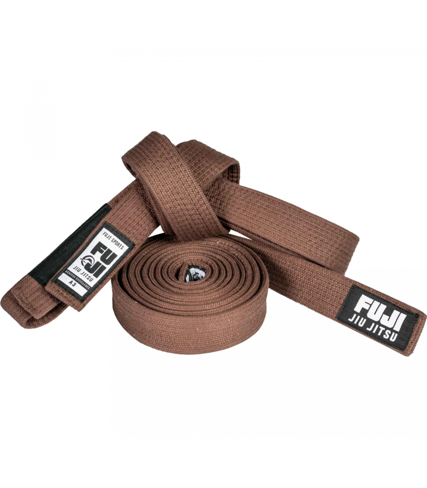 Колан за Бразилско Жиу Житцу - FUJI Premium Pearl Weave BJJ Belt - КАФЯВ​